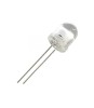 LED 10mm alb rece 10-15V 3000-4200mcd 30 Parte frontala convex OPTOSUPPLY OSW5DKA131A-12V