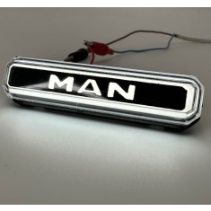 Lampa gabarit cu LOGO NEON Alba MAN 12-24 V