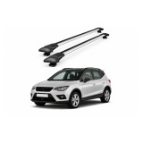 Bare portbagaj transversale auto aluminiu compatibile Seat Arona (KJ7) SUV 2017-> 80-88 cm Cod: KL9