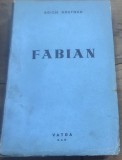 A. 1 Carte Interbelica - Regalisata - Erich Kastner - Fabian