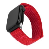 Fixed - Nylon Sporty Strap 35mm - Apple Watch 1/2/3/4/5/6/7/8/9/10/SE/SE 2/Ultra/Ultra 2 (42/44/45/46/49mm) - Red