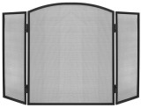 Paravan de protectie pentru semineu Kaminer, 3 panouri, 118x76 cm
