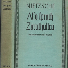 Also Sprach Zarathustra - Friedrich Nietzsche - 1930