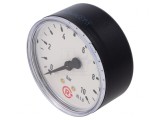 Manometru 0-10 bar 63mm pentru lichide și gaze inerte