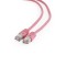 PATCH CORD FTP GEMBIRD Cat6, cupru-aluminiu, 1 m, roz, AWG26, ecranat &quot;PP6-1M/RO&quot; (timbru verde 0.08 lei)