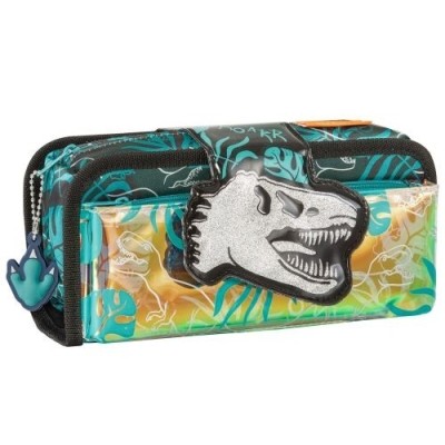 PENAR TIP ETUI FUN TIME 2 IN 1, MOTIV DINO IN JUNGLE foto