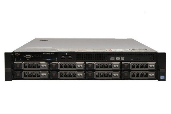 Dell PowerEdge R720 8 x LFF, 2 x 8 Core Xeon E5-2667v2 3.3GHz, 128GB DDR3, Perc H710 Mini, iDrac7 Ent, 2 x 750W, 2 Ani garantie