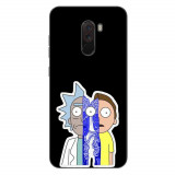 Husa compatibila cu Xiaomi Pocophone F1 Silicon Gel Tpu Model Rick And Morty Connected