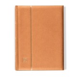Clasor COMFORT, Din A4, 64 pagini negre, coperta captusita, bronz/argintiu/auriu