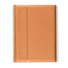 Clasor COMFORT, Din A4, 64 pagini negre, coperta captusita, bronz/argintiu/auriu