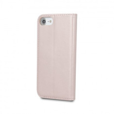 Husa Flip Carte / Stand Apple iPhone 11 Pro Max, inchidere magnetica Rose Gold