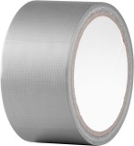 Banda adeziva tip duct tape Strend Pro (americana), 50 mm, 10 m, argintie