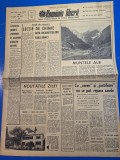 ziarul romania libera 6 august 1965 - muntele alb