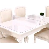 Fata de masa transparenta, 180x100 cm, grosime 0,6 mm, aspect ca de sticla