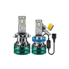 Set 2 leduri H7 EVO15 canbus, 180w, 6500k, 30.000 LM