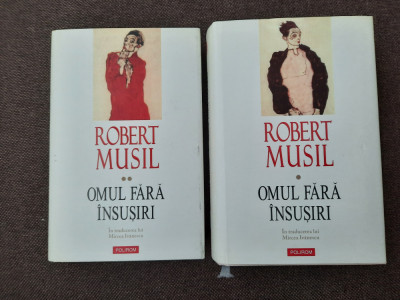 OMUL FARA INSUSIRI ROBERT MUSIL 2 VOLUME EDITIE CARTONATA foto