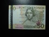 SUEDIA 50 KRONOR AUNC/UNC