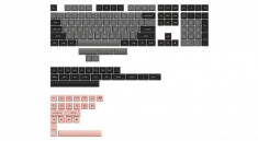 AKKO Kit 155 butoane pentru tastaturi mecanice, negru roz - RESIGILAT foto
