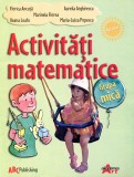 Activitati matematice grupa mica