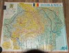 Harta Romania si Republica Moldova 1995
