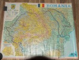 Harta Romania si Republica Moldova 1995