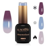 Oja Semipermanenta Termica 3 Culori LUXORISE ThermoCool - Heaven Bliss 10ml