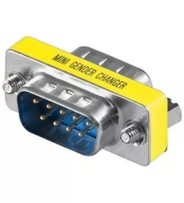 Adaptor serial RS232 DB9 tata-tata Goobay foto
