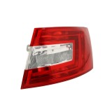 Stop spate lampa Skoda Octavia 3 (5E), 01.2013-05.2017 Model Sedan/Liftback, partea Dreapta, fara suport becuri, tip bec H21W+P21W+PY21W+W5W, TYC