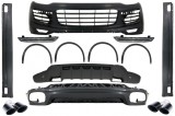 Pachet exterior Porsche Cayenne Facelift 2014-2017 GTS Design negru lucios