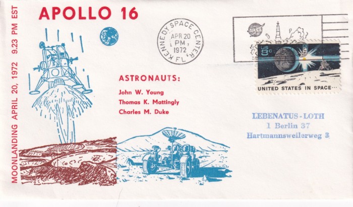 FILATELIE TEMATICA - PLIC USA TEMATICA COSMOS SPATIU SATELITI