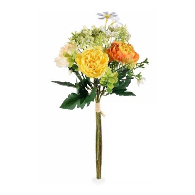 Buchet flori artificiale multicolor 36 cm foto
