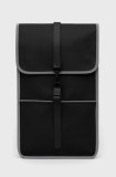 Rains rucsac 14090 Backpack Reflective culoarea negru, mare, uni 14090.70-BlackRefle