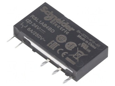 Releu Electromagnetic SPDT 24VDC 6A foto