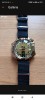 Ceas Barbatesc Wostok Mecanic, Tragere Manuala, Cadran 40mm, Curea NATO - Model Rar