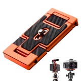 Cumpara ieftin Suport pliabil K&amp;F CA02 portocaliu pentru telefon si camere KF31.027V2
