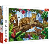 Puzzle Trefl 1500 Jaguar Intr-o Pauza Odihnitoare, TREFL 1500P