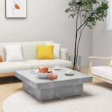 Cumpara ieftin Măsuță de cafea, gri beton, 90x90x28 cm, lemn prelucrat