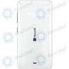 Microsoft Lumia 540 Dual Sim Capac baterie alb incl. Tastele laterale