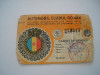 Carnet de membru Automobil Clubul Roman, 1986-1990