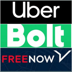 Uber Bolt FreeNow YanGo LeoneGo foto