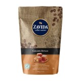 Cafea Boabe Zavida Caramel Royale, 340g, 100% Arabica, Aroma Caramel Untos, Blend Gourmet, Rainforest Alliance