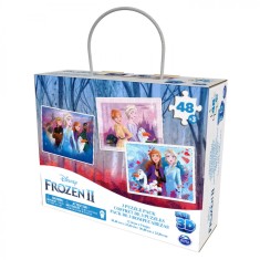 FROZEN2 SET 3 PUZZLE-URI 3D CU 48 PIESE SuperHeroes ToysZone foto
