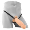 Dildo strap-on scobite - Fantasy X-Tensions Extensie Scobita din Silicon cu Strap-on 20cm - culoarea Pielii, Pipedream Products