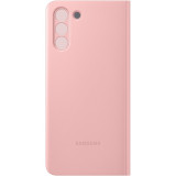 Husa de protectie Samsung Smart Clear View Cover pentru Galaxy S21 Plus, Pink