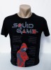 Tricou barbați negru squid game - XXL