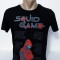 Tricou barbați negru squid game - XXL