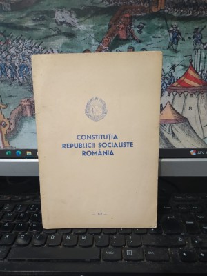 Constituția Republicii Socialiste Rom&amp;acirc;nia, Consiliul de Stat, București 1976, 105 foto