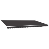 Cumpara ieftin Panza de rezerva copertina, antracit, 600x350 cm, poliester
