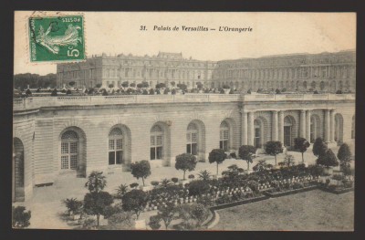 CPIB 21786 - CARTE POSTALA - PALATUL VERSAILLES. L&amp;#039;ORANGERIE foto