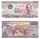 VIETNAM 2.000 dong 1988 UNC!!!